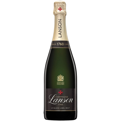 Photo of Champagne bottle Lanson Black Label Champagne