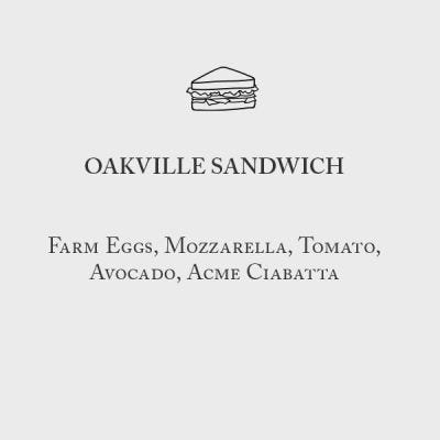 Oakville Breakfast Sandwich