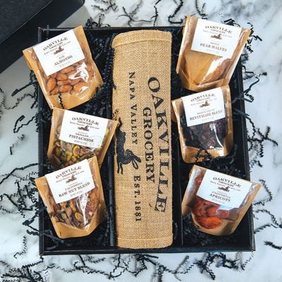 Healthy Nibbles - Oakville Grocery Gift Set